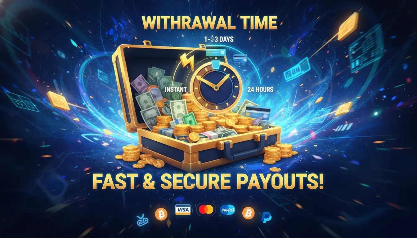 Uttakstid Comeon casino